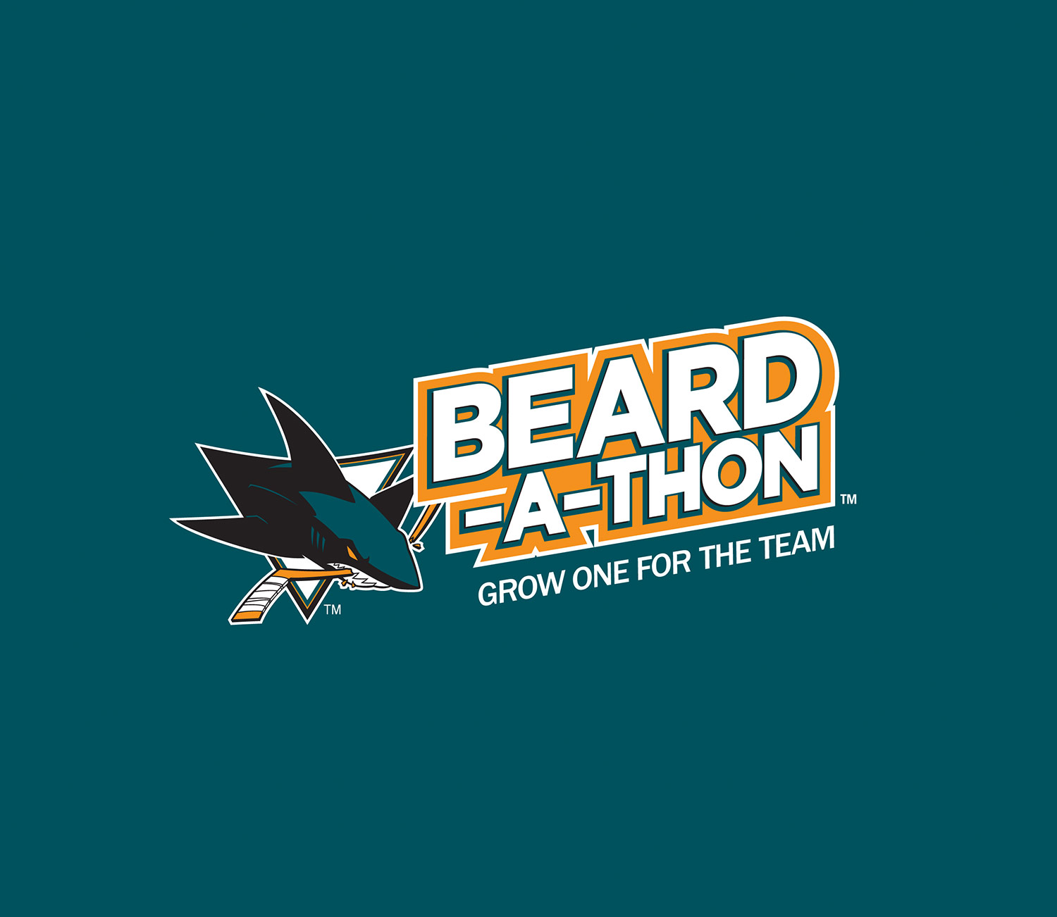 Hockey Charity Fundraising Logo