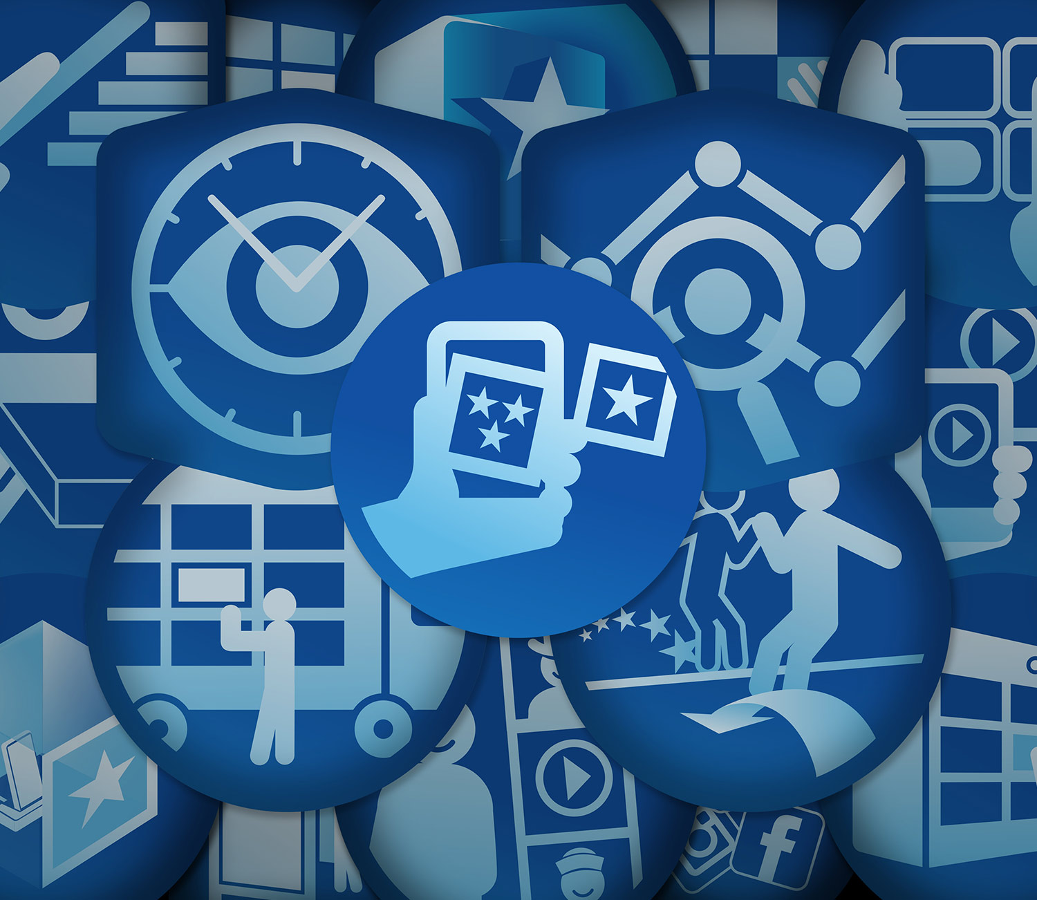 Interactive Agency Technology Icons