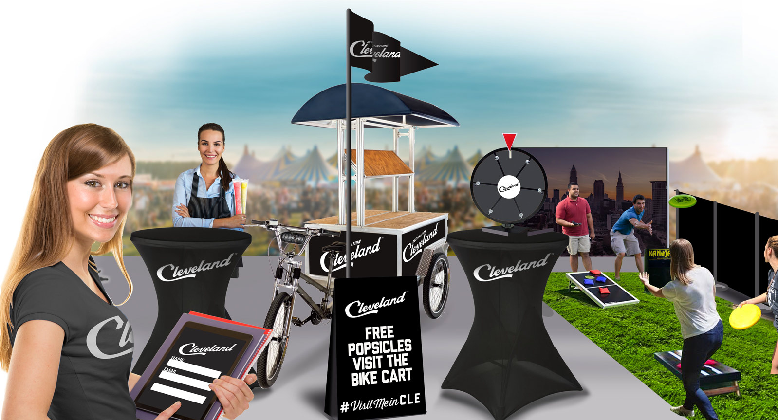 Street Team Tourism Generation Cornhole