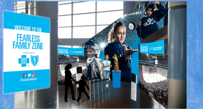 Arena Corporate Sponsorship Graphic Design