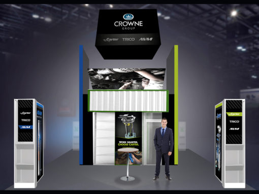 Automotive Tradeshow Family of Brands Design for AAPEX