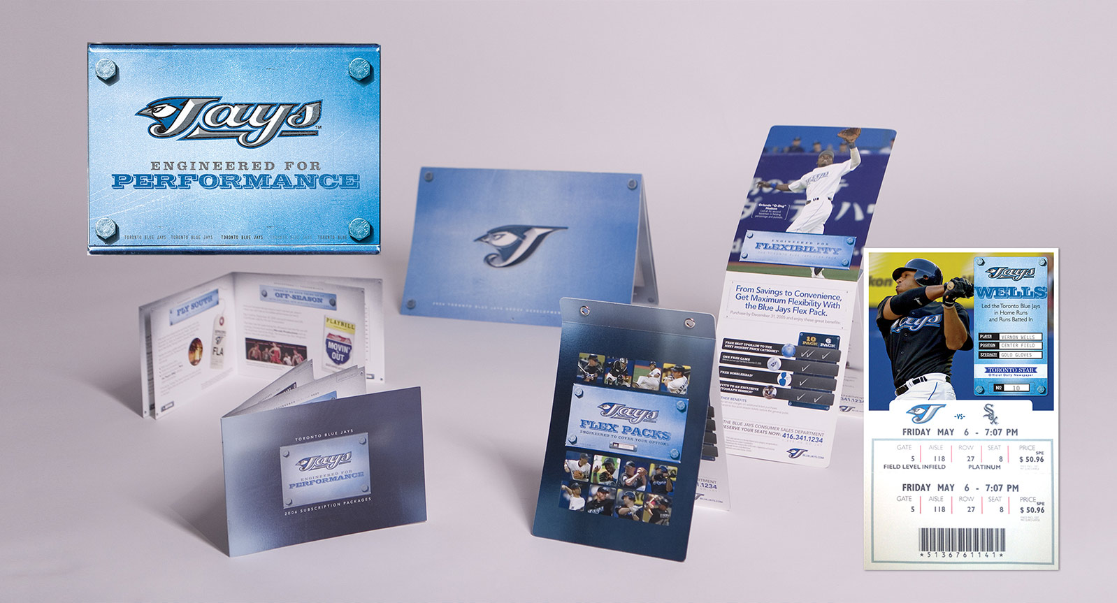 Baseball Campaign Ticket Sales Direct Mailer