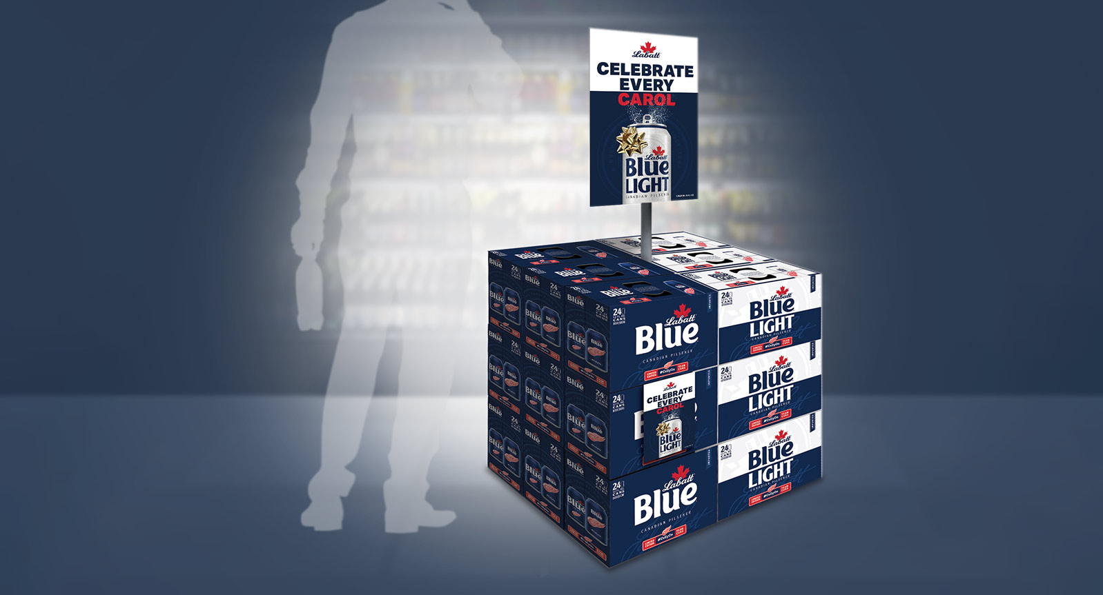 Beer Display Retail Beverage Store