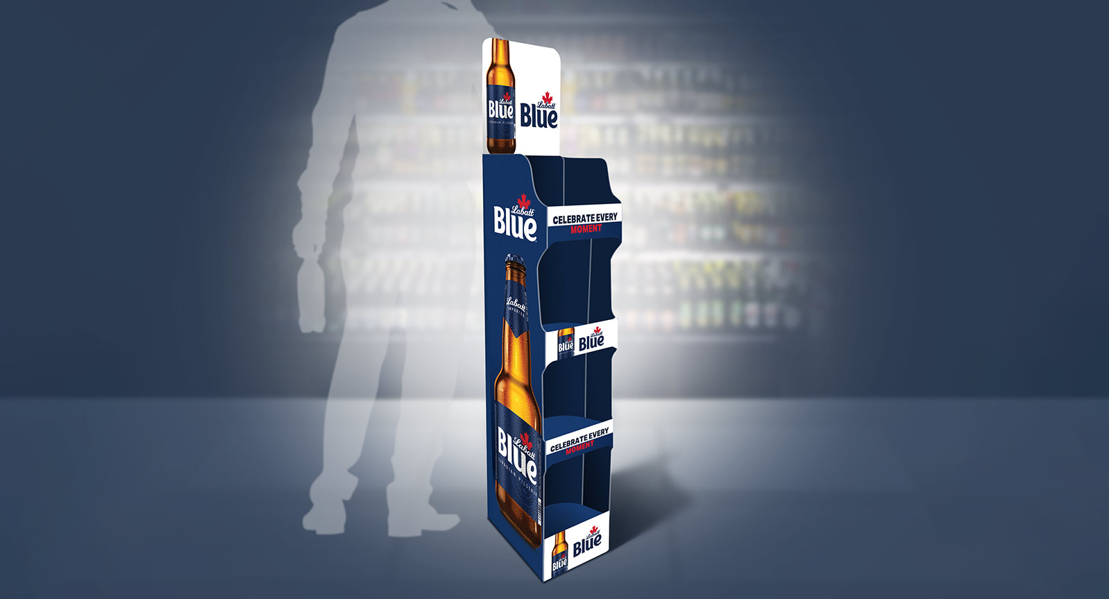 Beer Display Retail Grocery