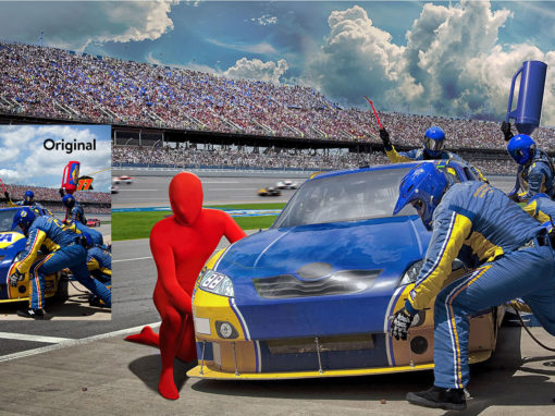 Campaign Character Design Photoshop Imagery Race Car