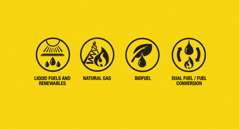 Caterpillar Power Generation Icons for Website