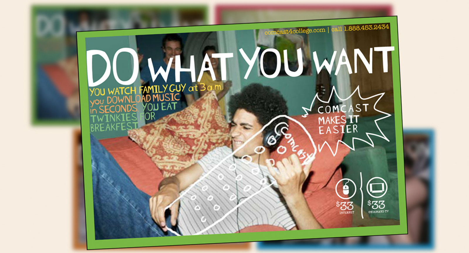 Direct Mail Postcards College Marketing Mailers