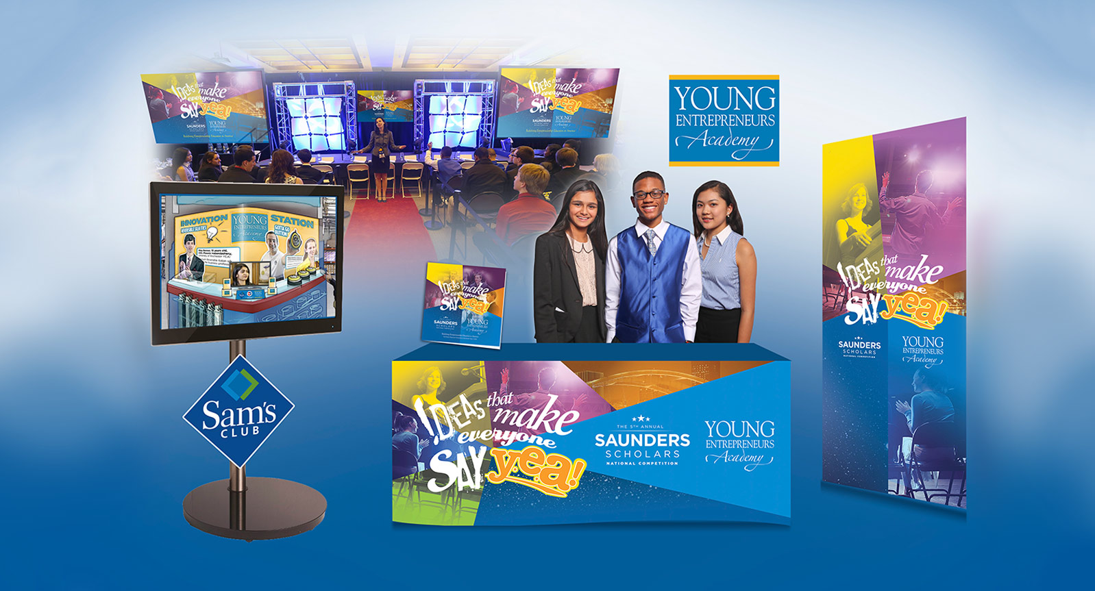 Entrepreneur Business Presentation Event Graphic Design