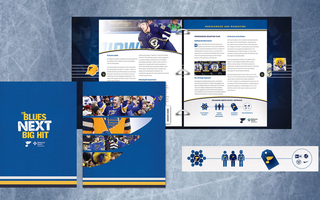 Hockey Team Binder Packaging and Retail Logos