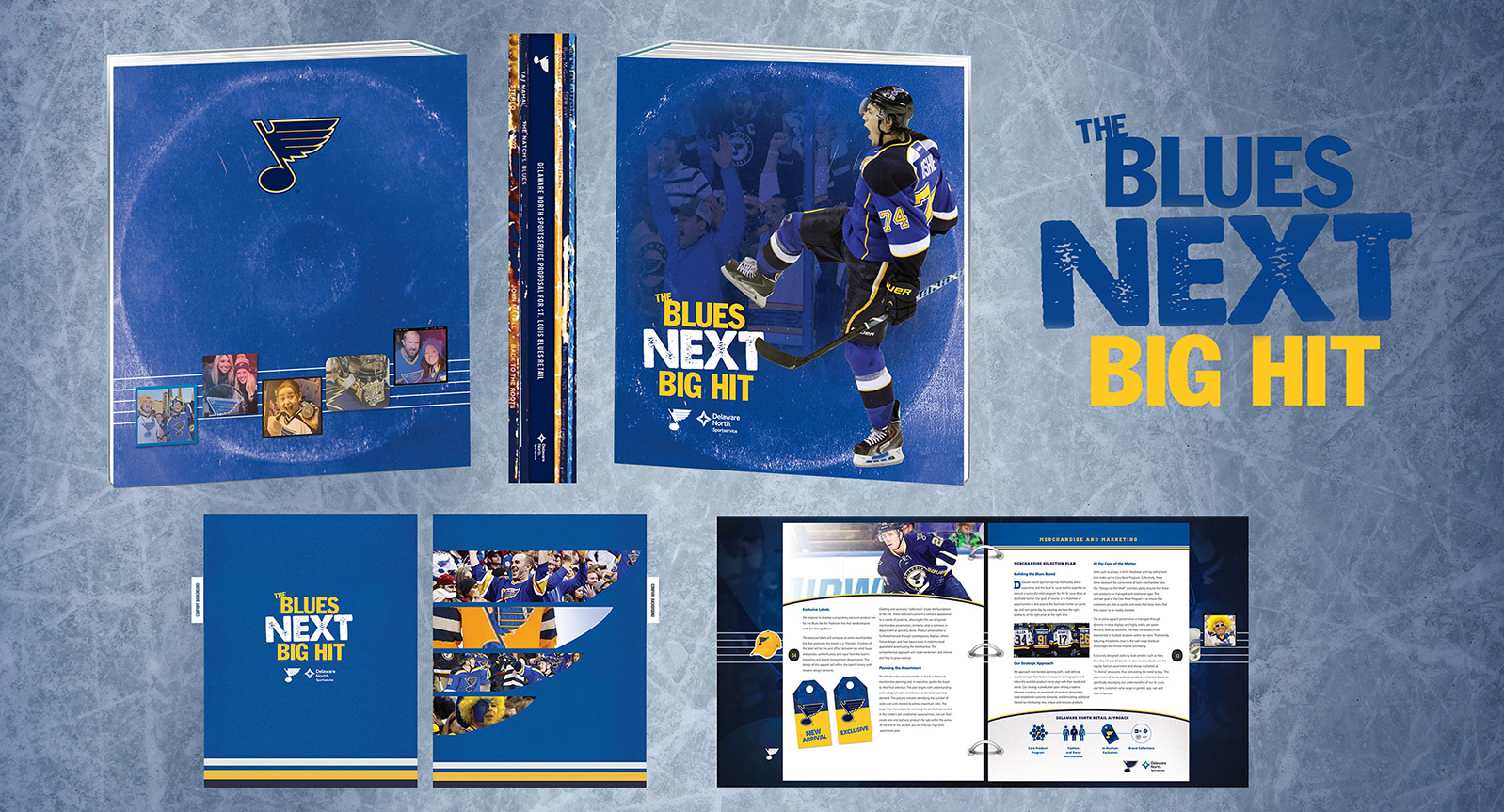Hockey Team Binder Packaging