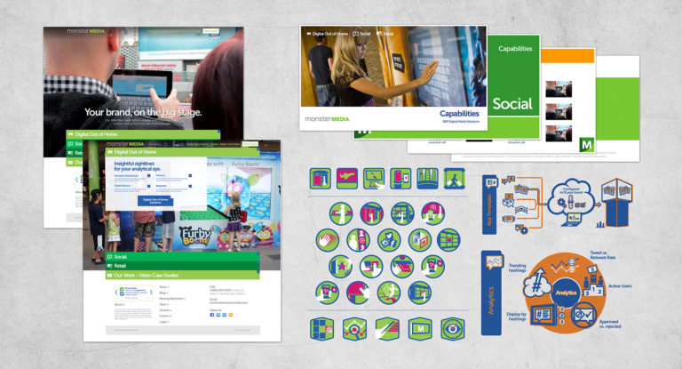 Interactive Technology Campaign Design and Icons
