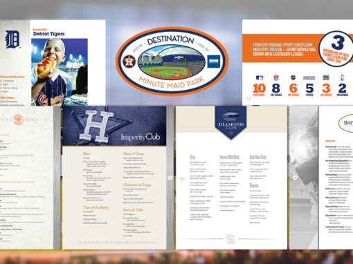 Menu Designs Package for Baseball Team