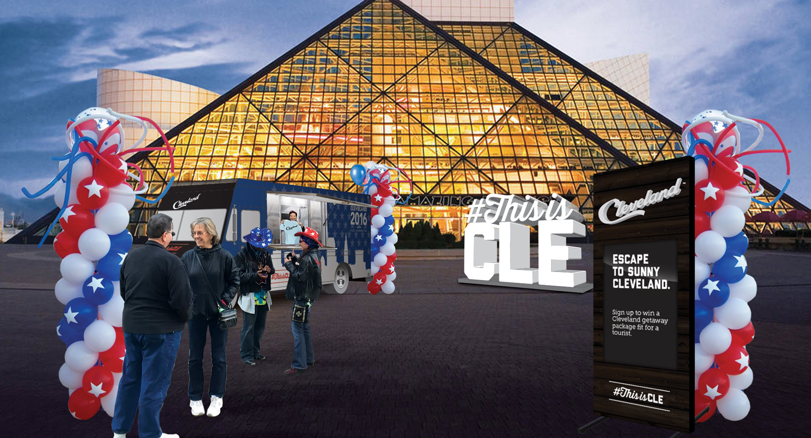 Political Tie In RNC Welcome Mobile Travel Marketing