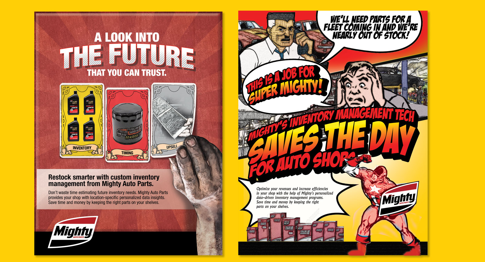 Trade Print Ad Concept Design