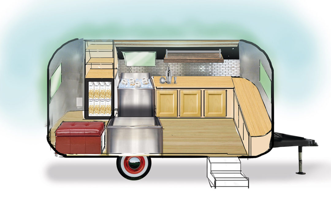 Trailer Design Plan Rendering