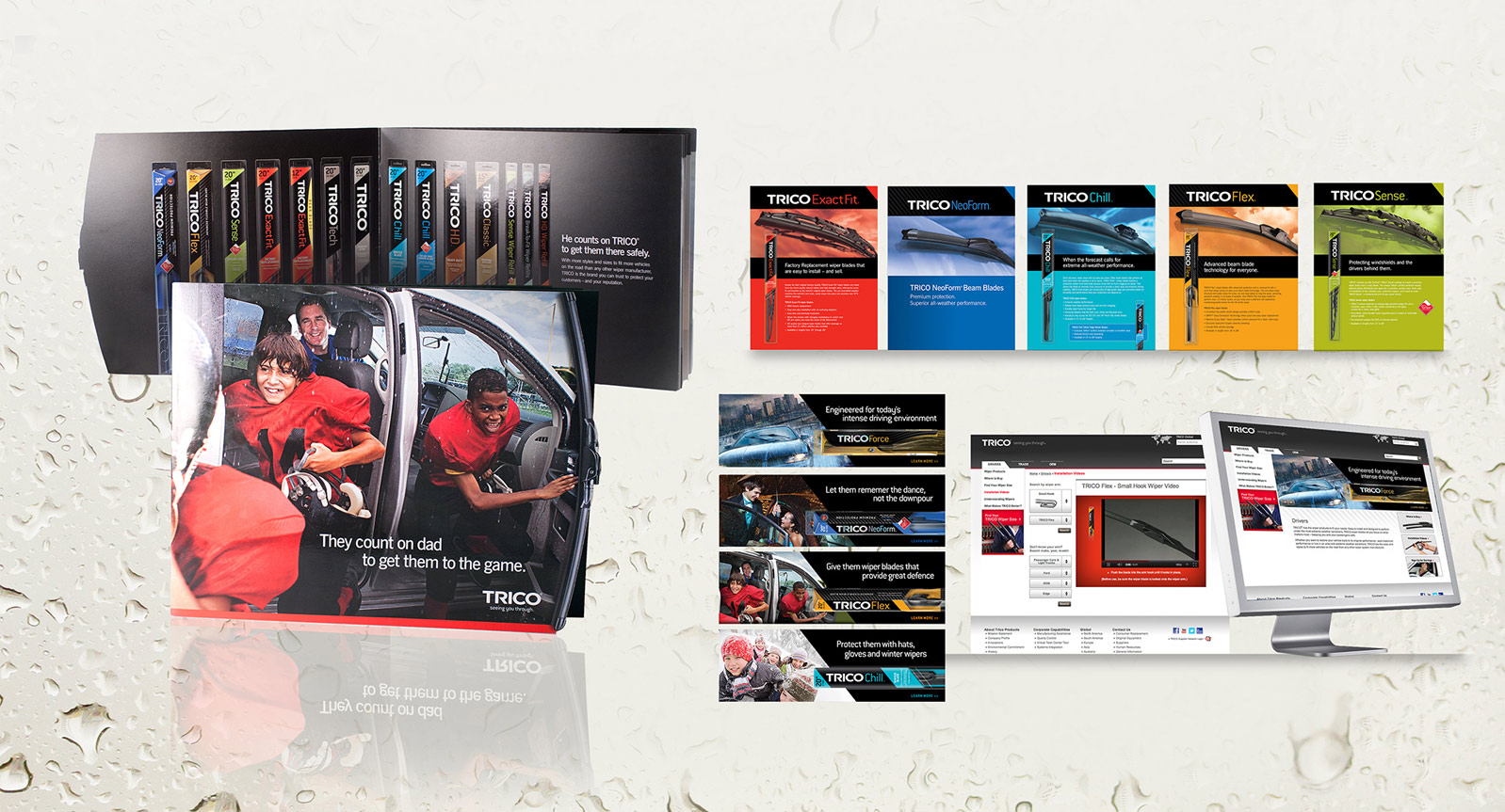 Wiper Blade Company Rebrand Presentation Design