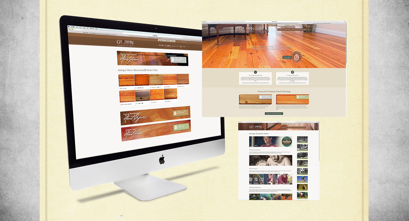 Wood Flooring Company Website Redesign