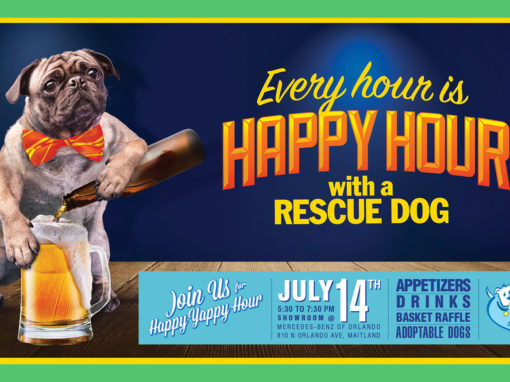 Dog Rescue Facebook Banner Copywriting