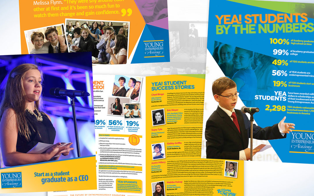 Education Materials Collateral Marketing Design