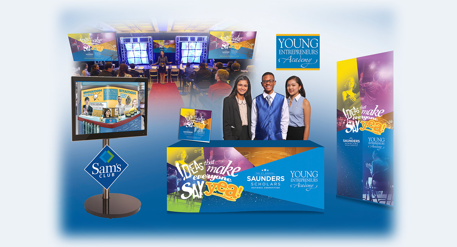 Educational Event Business Competition Presentation Design
