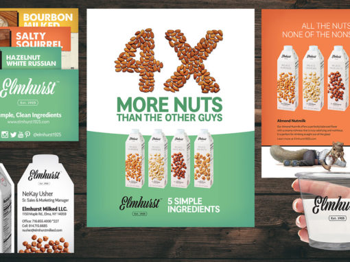 Marketing Materials for Nutmilk Vegan Milk