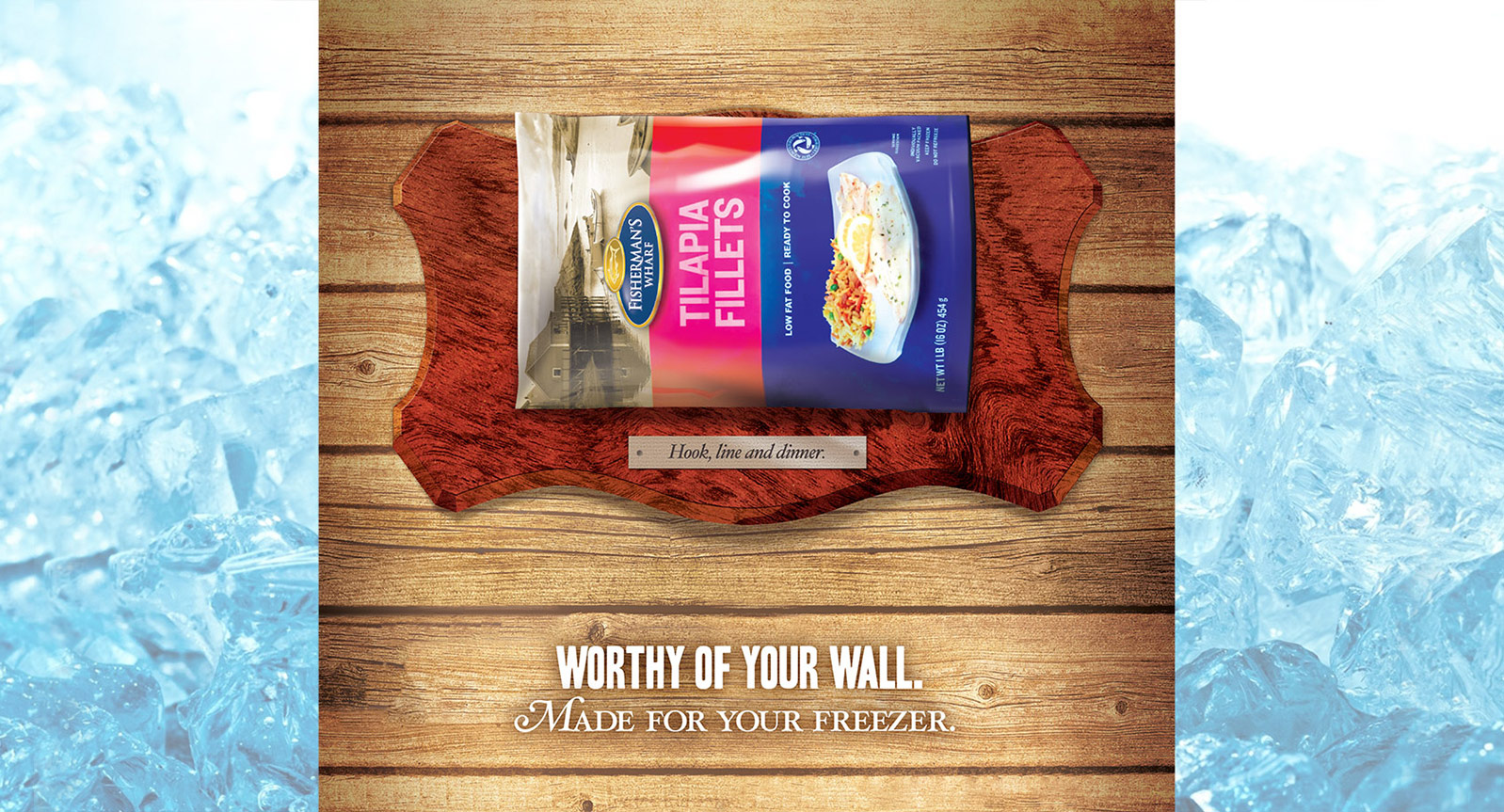 Seafood Tilapia Advertising Campaign in Store