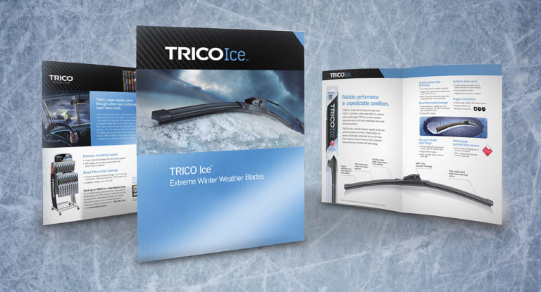 Winter Wiper Blade Sell Sheet Brochure