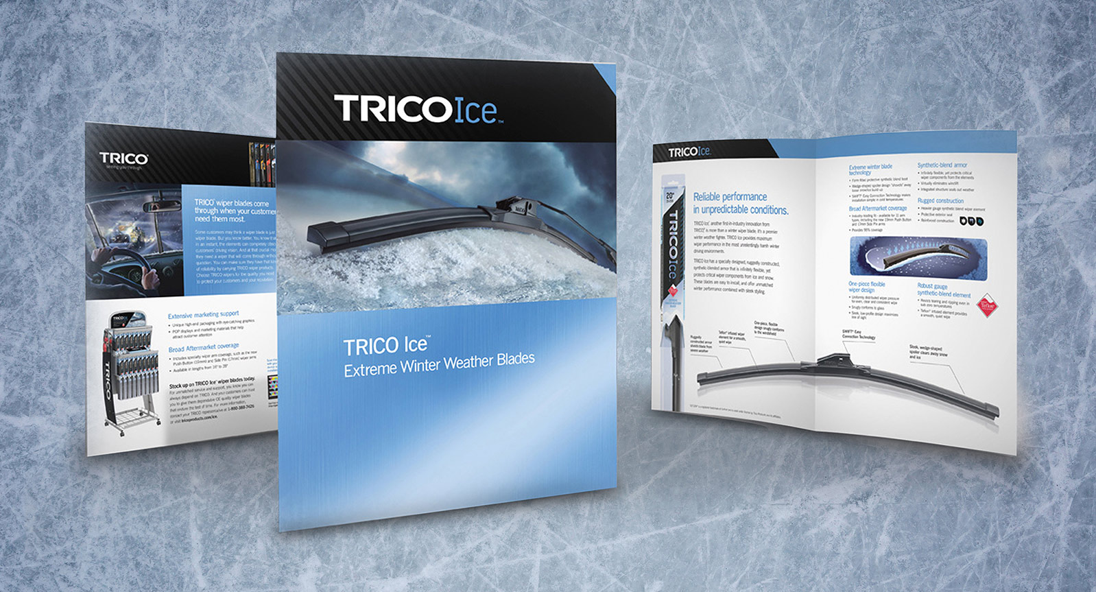 Winter Wiper Blade Sell Sheet Brochure