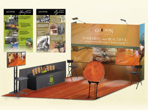 Wood Flooring Tradeshow Design and Graphics