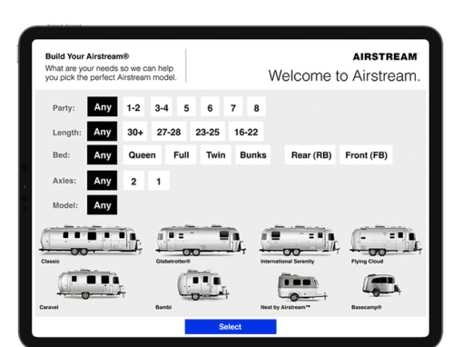 The perfect camping experience starts with picking the perfect Airstream