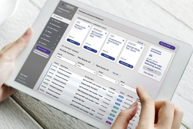 Health Tech Portal Design
